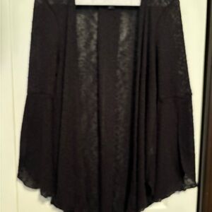 Elegant Black Women's Cardigan